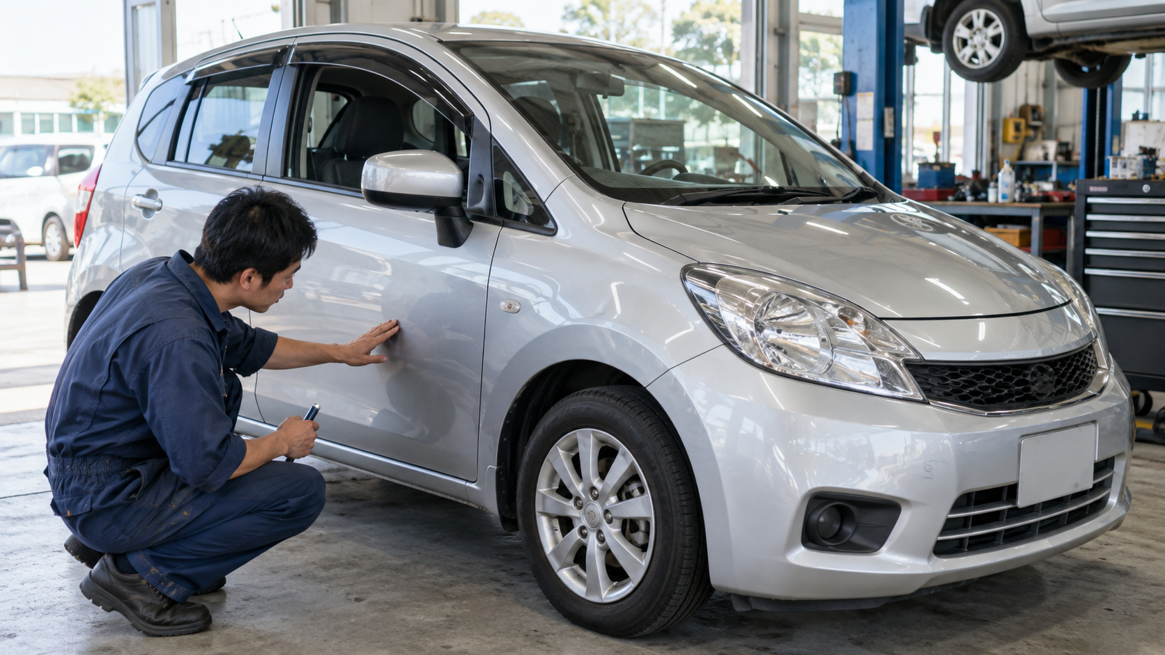 修理済み・損傷が軽い車の査定